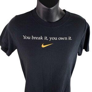 Caitlin Clark Iowa Nike NCAA Record You Break It You Own It T-shirt Kids Youth L
